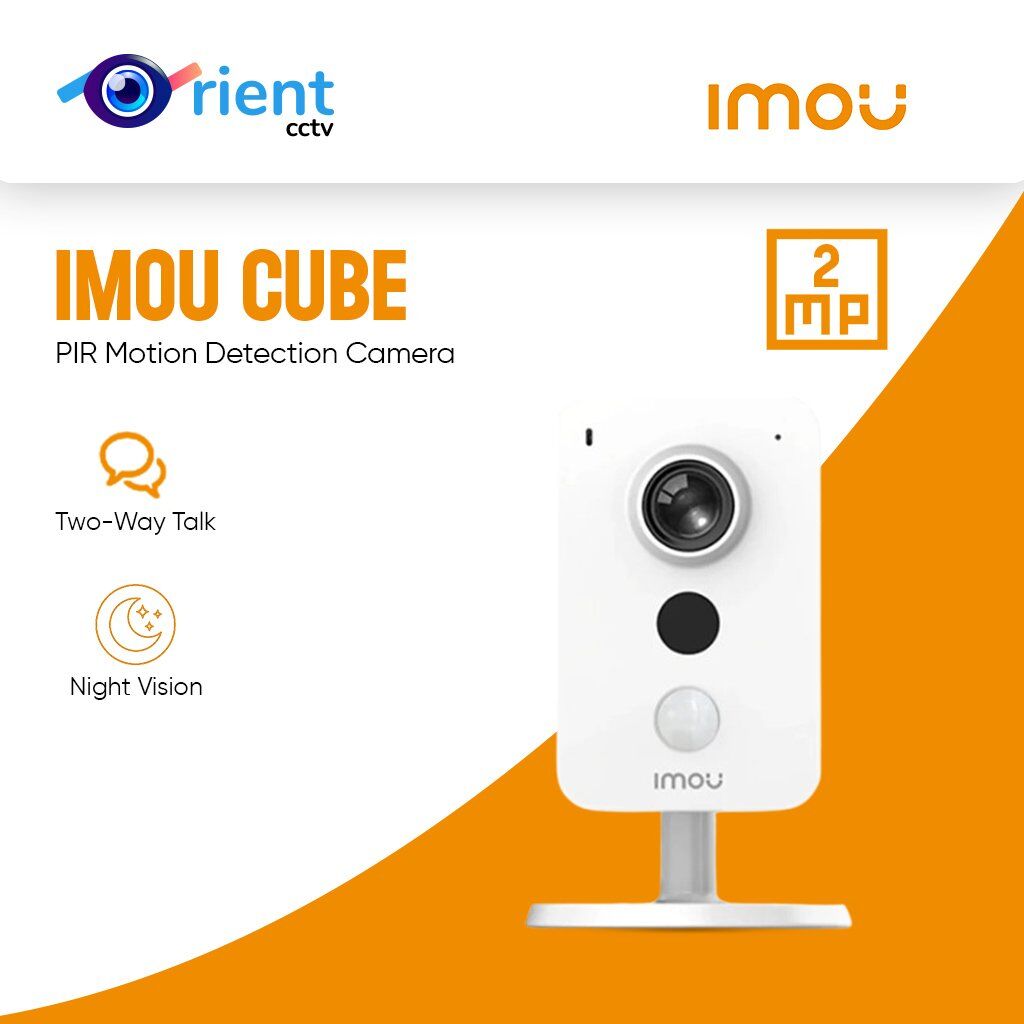 35 PIR Motion Detection IMOU CUBE 2MP Indoor External Alarm Interface Two-way Talk Camera - Image 1