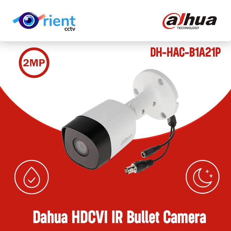 58 DH-HAC-B1A21P 2MP HDCVI IR Bullet Camera - Image 1