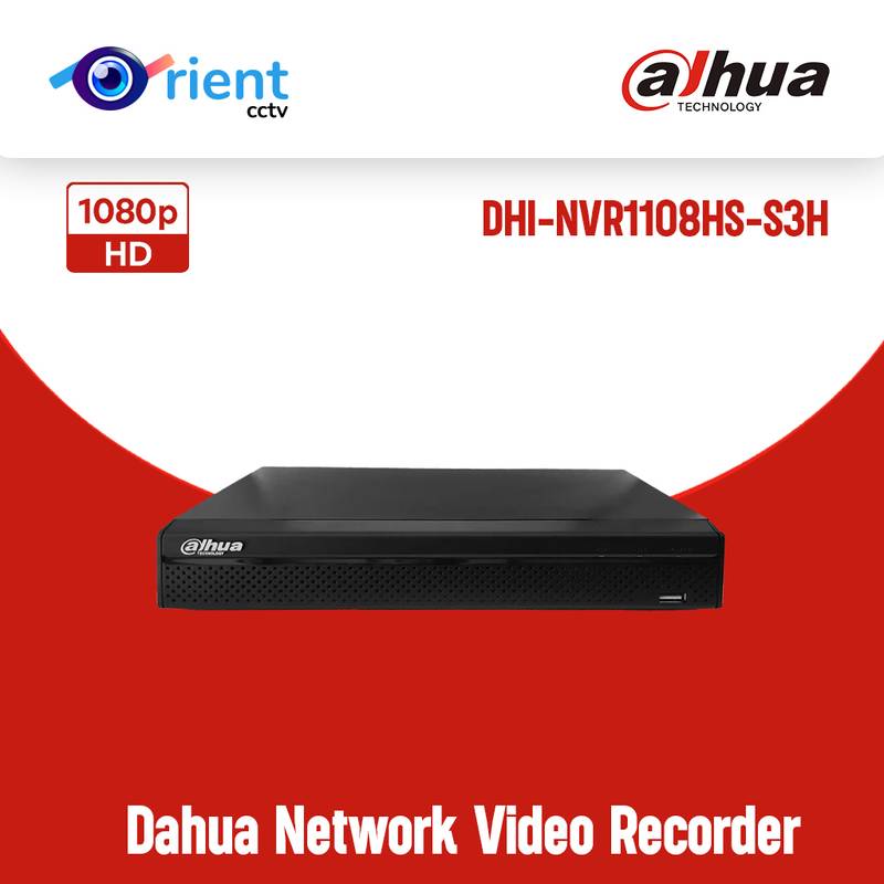 59 Dahua DHI-NVR1108HS-S3H 8 Channel Compact 1U Lite H.265 Network Video Recorder - Image 1
