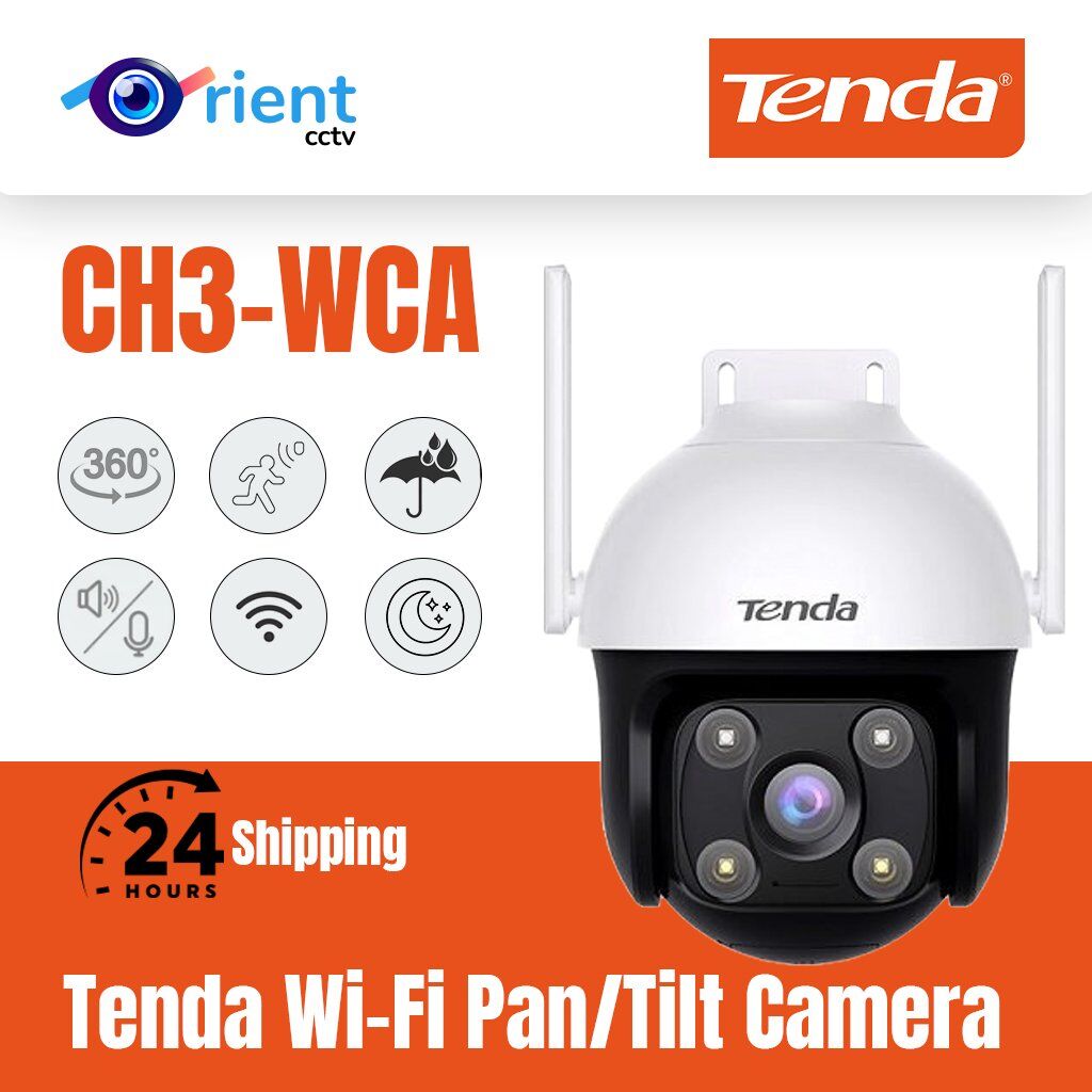 2 Tenda 1080P Outdoor Wi-Fi Pan/Tilt Camera 360 video camera Ai Human Detect Auto Tracking Wireless Outdoor Surveillance Camera - Image 1