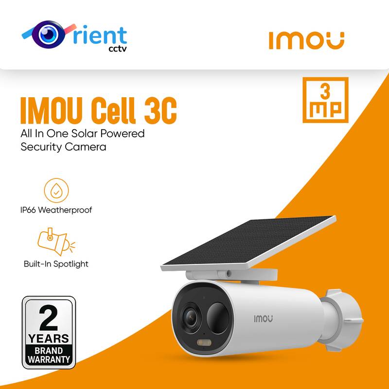 8 IMOU Cell 3C All In One Solar Powered Security Camera Outdoor Wireless WIFI Camera Battery Camera Two-Way Talk Surveillance - Image 1