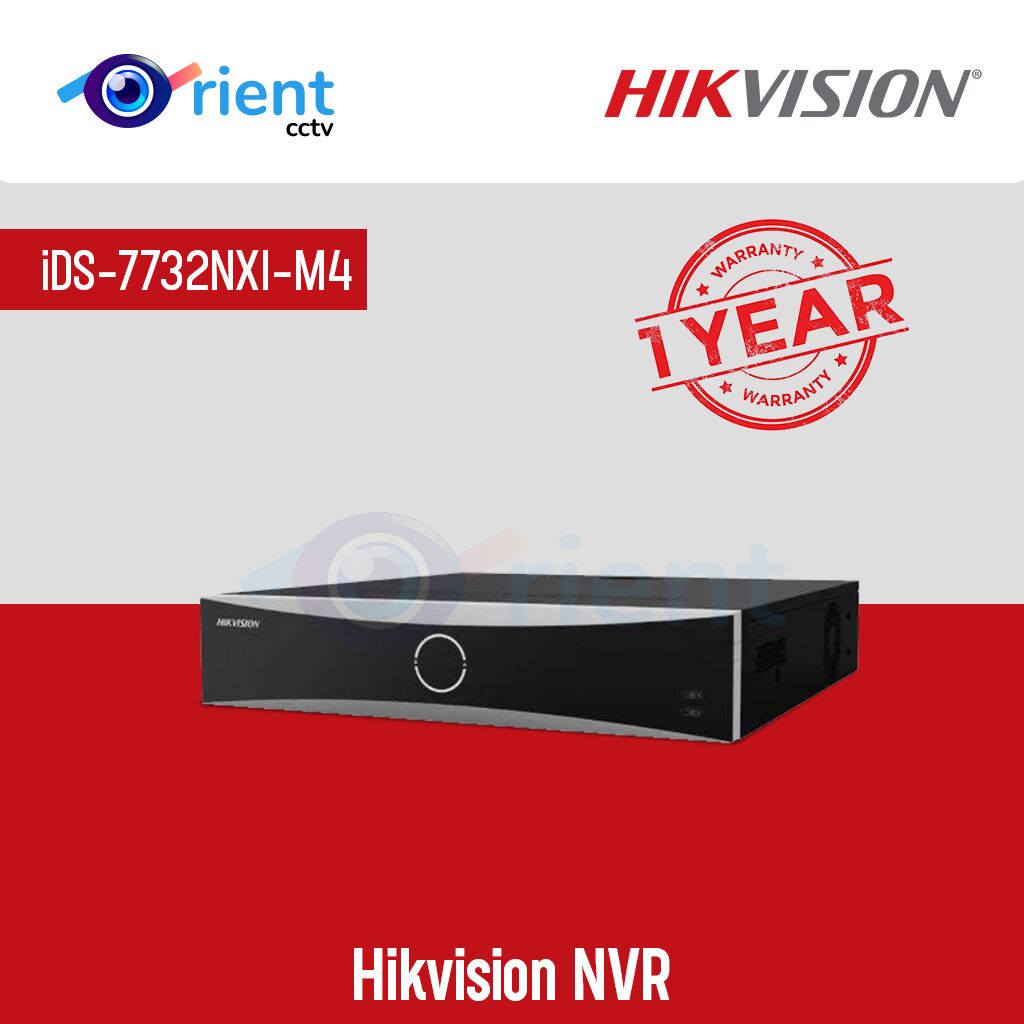 Hikvision iDS-7732NXI-M4- NVR Hikvision iDS-7732NXI-M4- NVR - Image 1