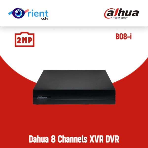 Dahua 8 Channels XVR DVR 2MP  B08-i Penta-brid 1080N  1U 1HDD Digital Video Record - Image 1