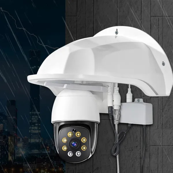 Protective Covers Shield Wall Waterproof Rainproof Cover Turret Dome Cameras Protection Box Security Camera Protection Case - Image 1