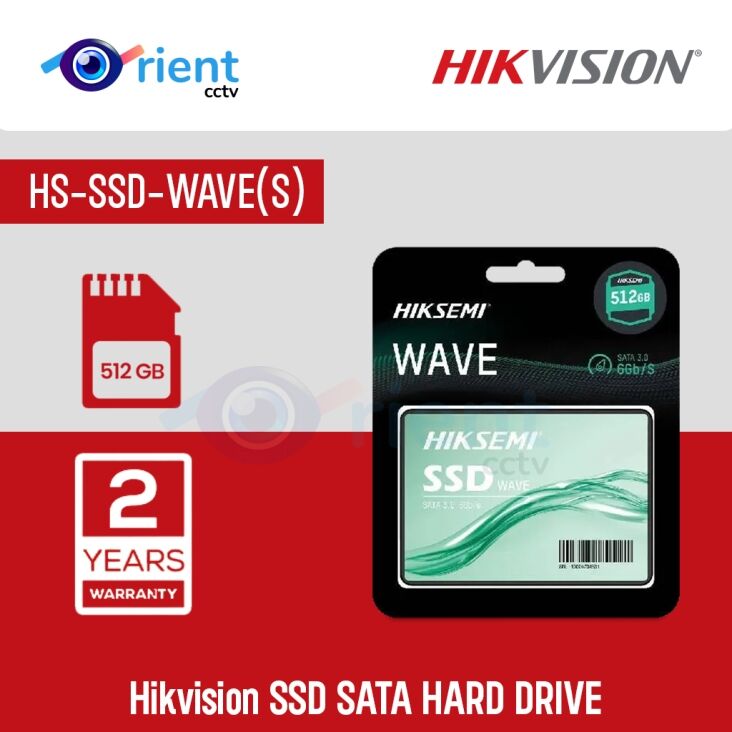 HIKSEMI 512GB HS-SSD-WAVE(S) 512GB SSD SATA HARD DRIVE 2 YEARS WARRANTY - Image 1