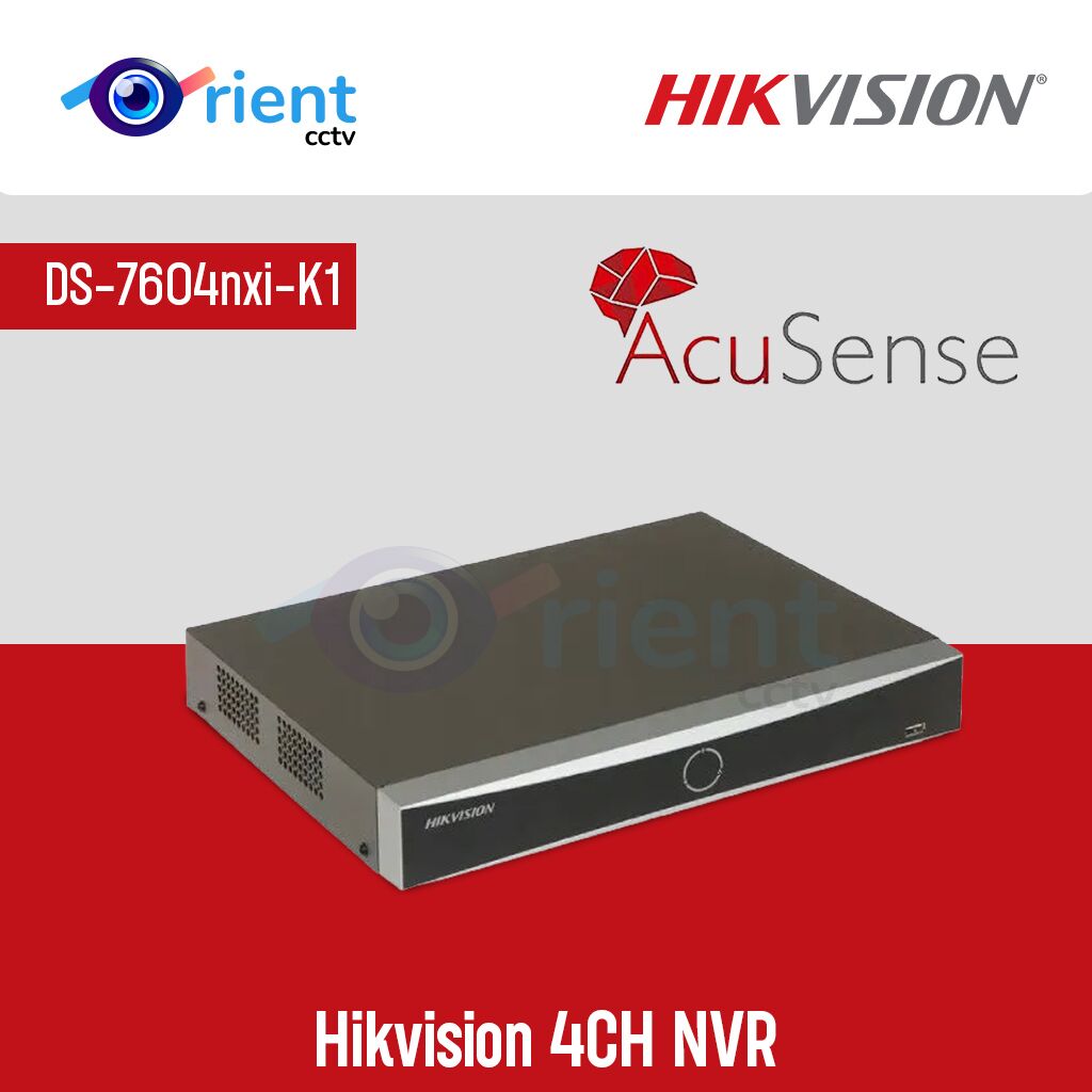 HIKVISION DS-7604nxi-K1 4CH NVR - Image 1