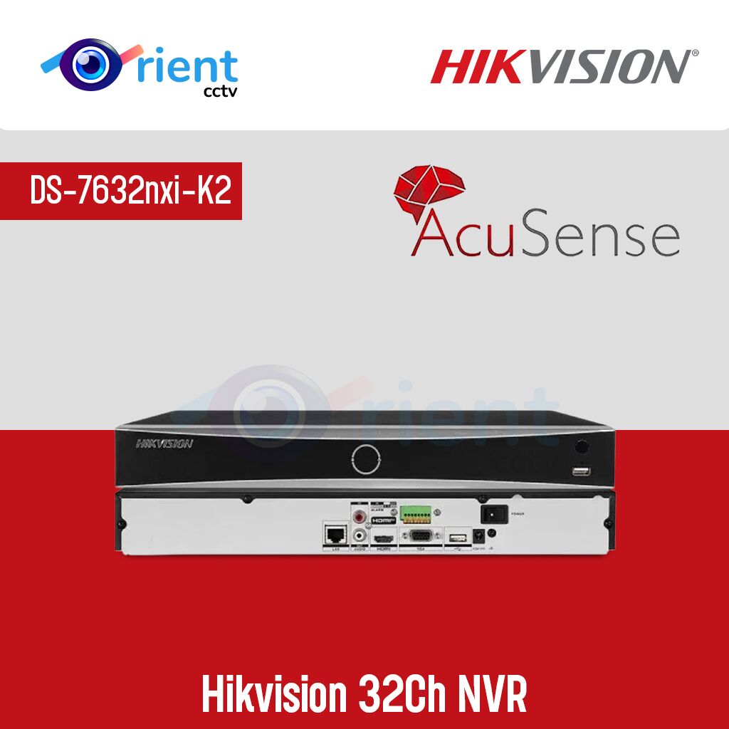 HIKVISION DS-7632nxi-K2 32Ch NVR - Image 1