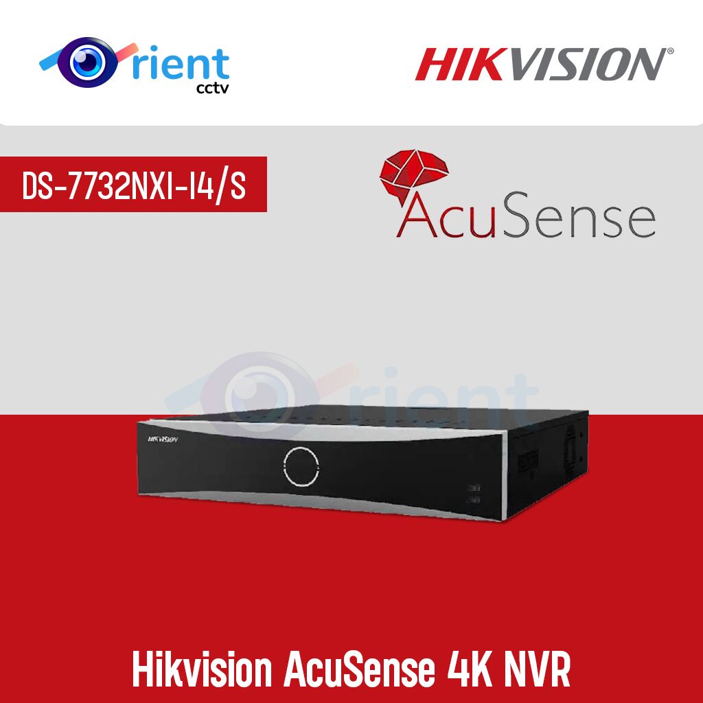 Hikvision DS-7732NXI-I4/S AcuSense 4K NVR - Image 1