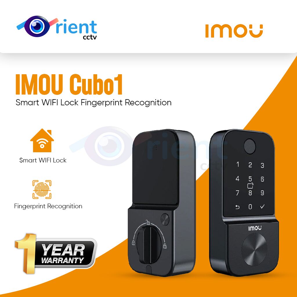 IMOU Cubo1-Smart WIFI Lock Fingerprint Recognition - Image 1