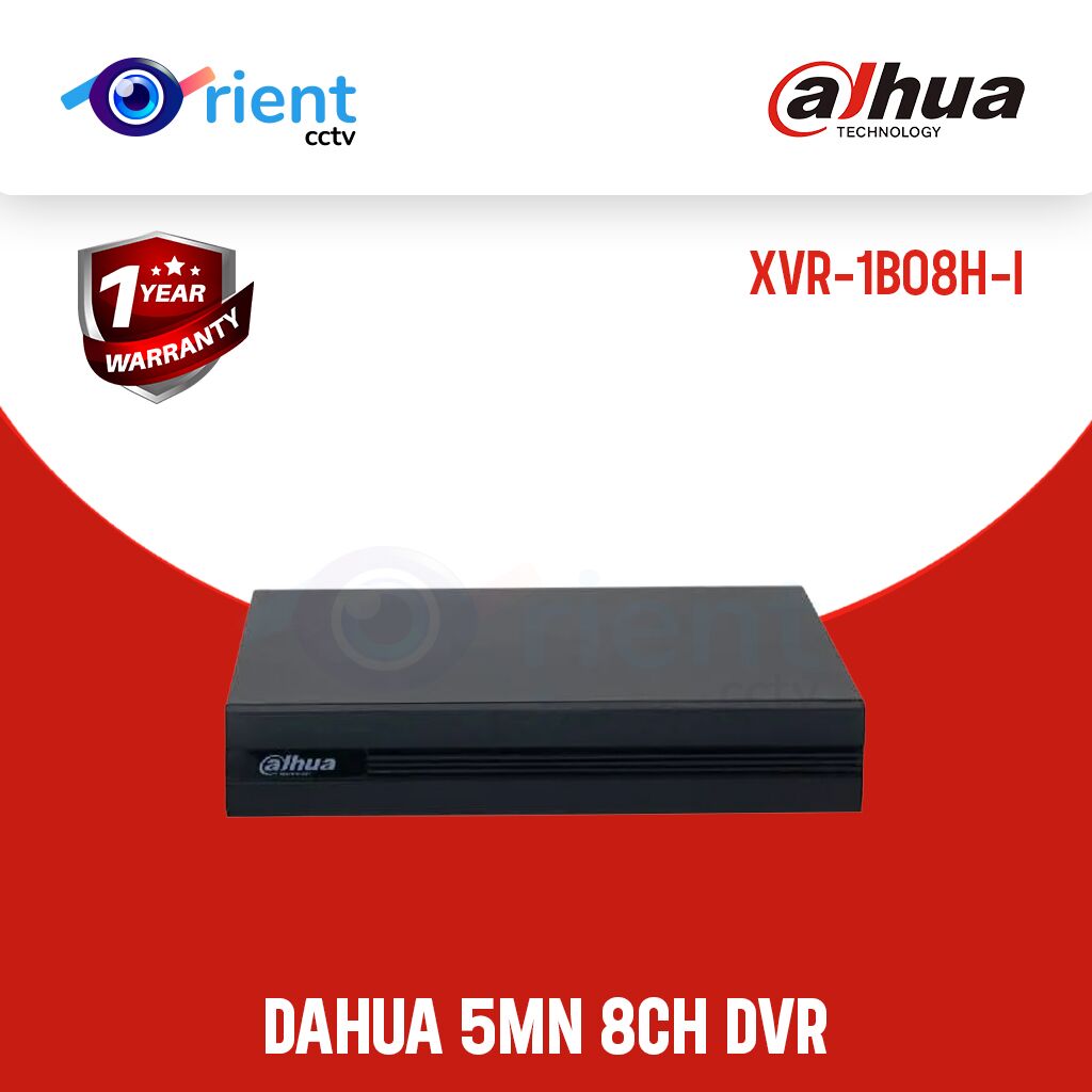Dahua XVR-1B08H-I 5MN 8CH DVR Dahua XVR-1B08H-I 5MN 8CH DVR - Image 1