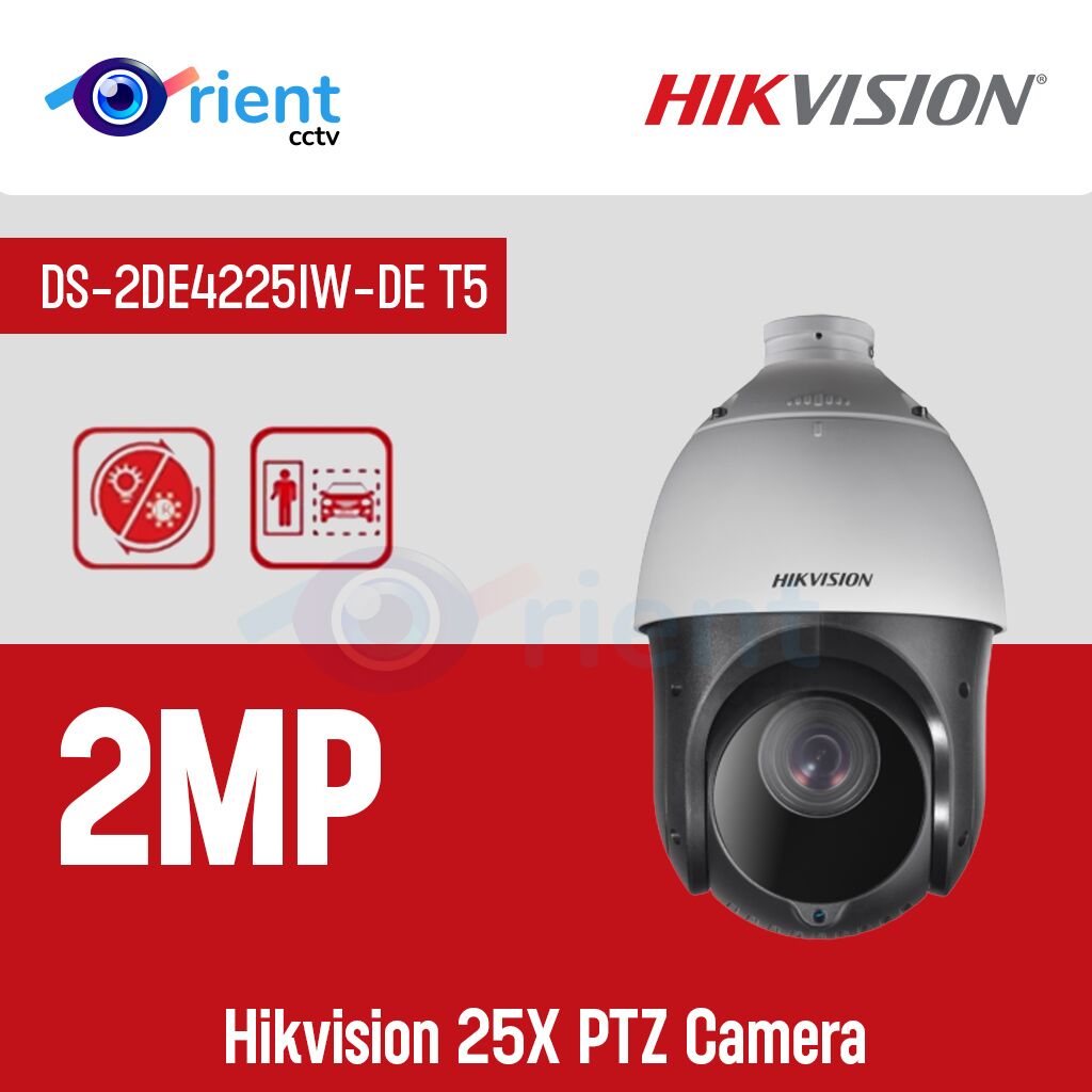 Hikvision DS-2DE4225IW-DE T5 2MP 25X PTZ Camera Hikvision DS-2DE4225IW-DE T5 2MP 25X PTZ Camera - Image 1