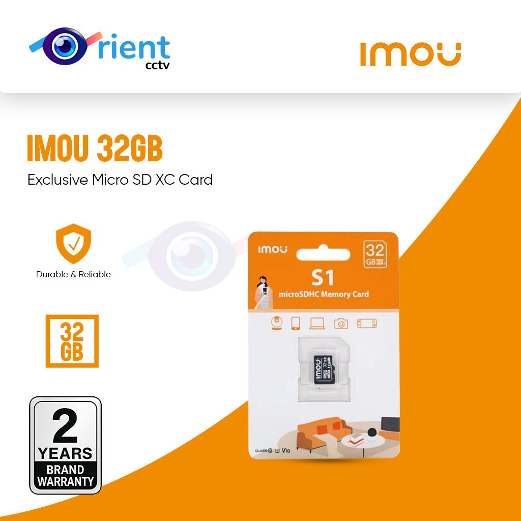 IMOU 32GB Exclusive Micro SD XC Card for Surveillance IMOU 32GB Exclusive Micro SD XC Card for Surveillance