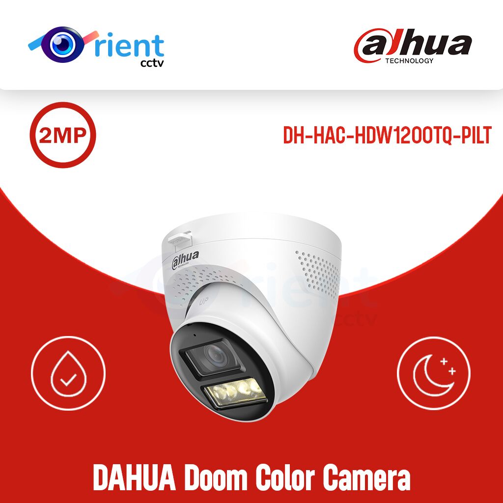 Dahua DH-HAC-HDW1200TQ-PILT 2 Way Talk 2MP Doom Color Camera Dahua DH-HAC-HDW1200TQ-PILT 2 Way Talk 2MP Doom Color Camera - Image 1