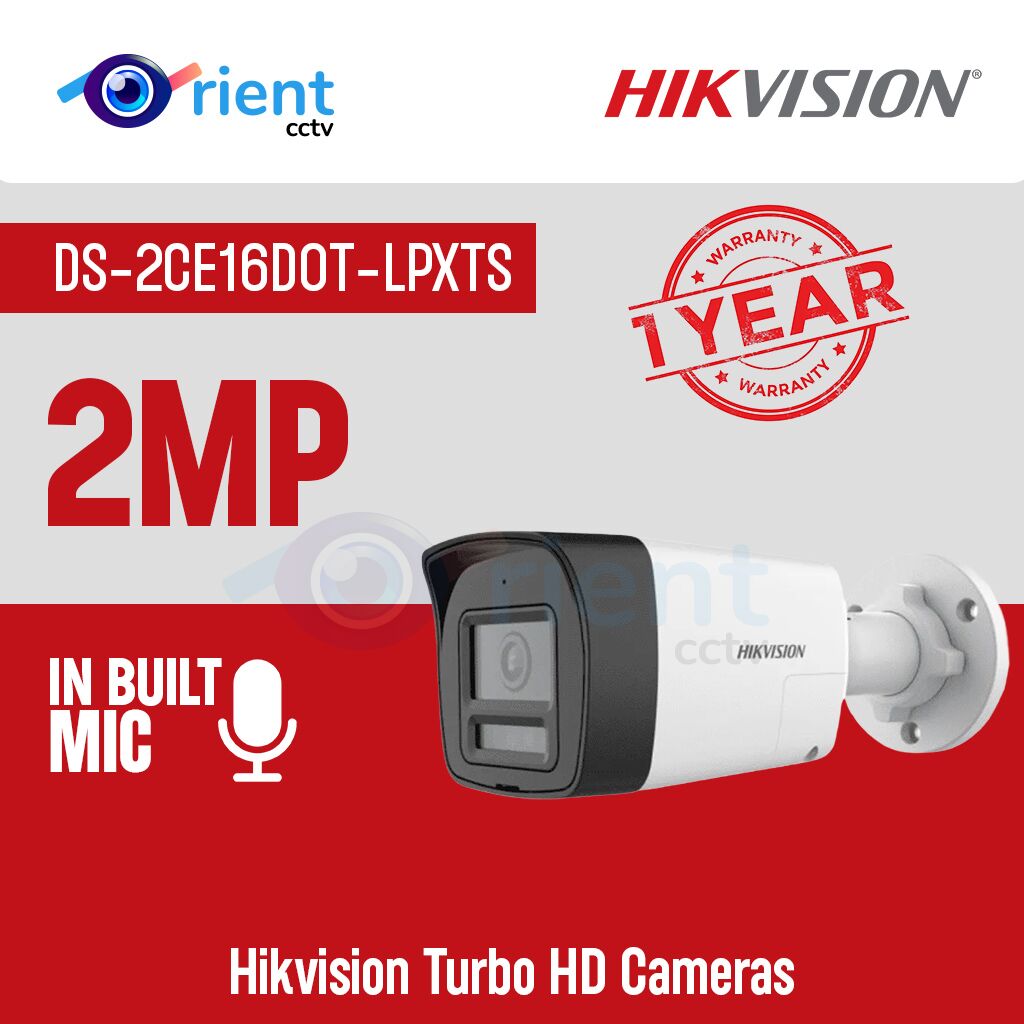 HIKVISION DS-2CE16D0T-LPXTS – Turbo HD Cameras HIKVISION DS-2CE16D0T-LPXTS - Turbo HD Cameras - Image 1