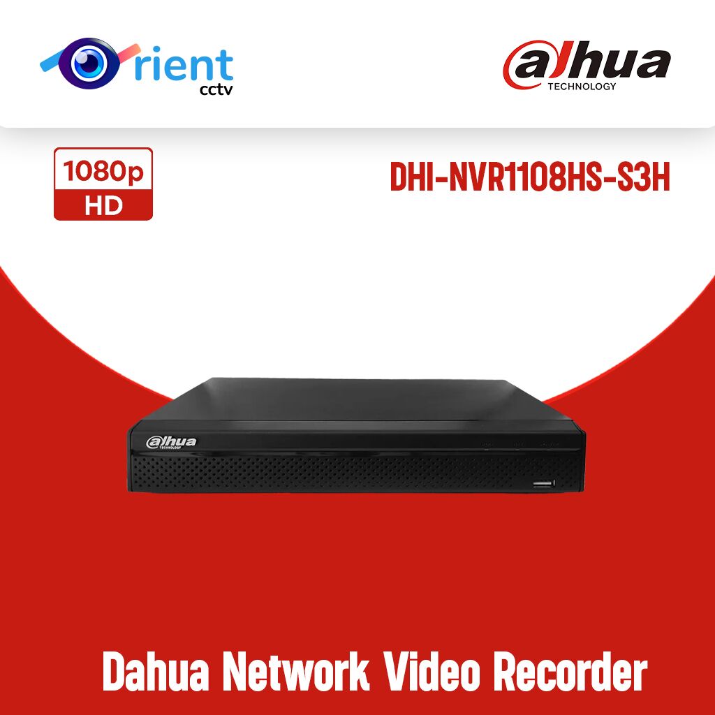 59 Dahua DHI-NVR1108HS-S3H 8 Channel Compact 1U Lite H.265 Network Video Recorder - Image 1