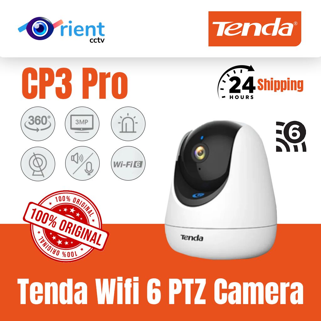 1 Tenda 2K 3MP Indoor Camera WiFi6 Wireless Cameras for Home Security One-Touch Calling Human/Pet/Baby Crying Detection Night Vision - Image 1