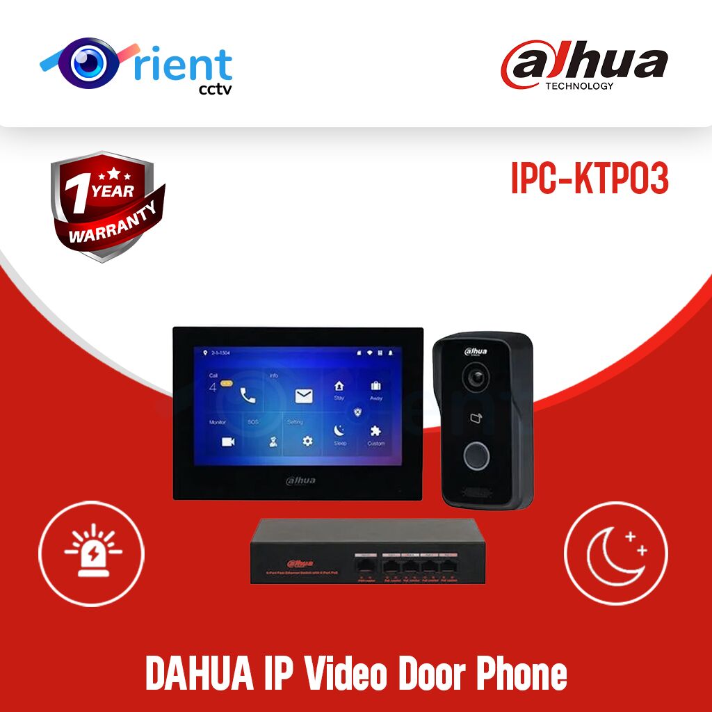DAHUA IPC-KTP03 Dhaua IP Video Door Phone DAHUA IPC-KTP03 Dhaua IP Video Door Phone - Image 1