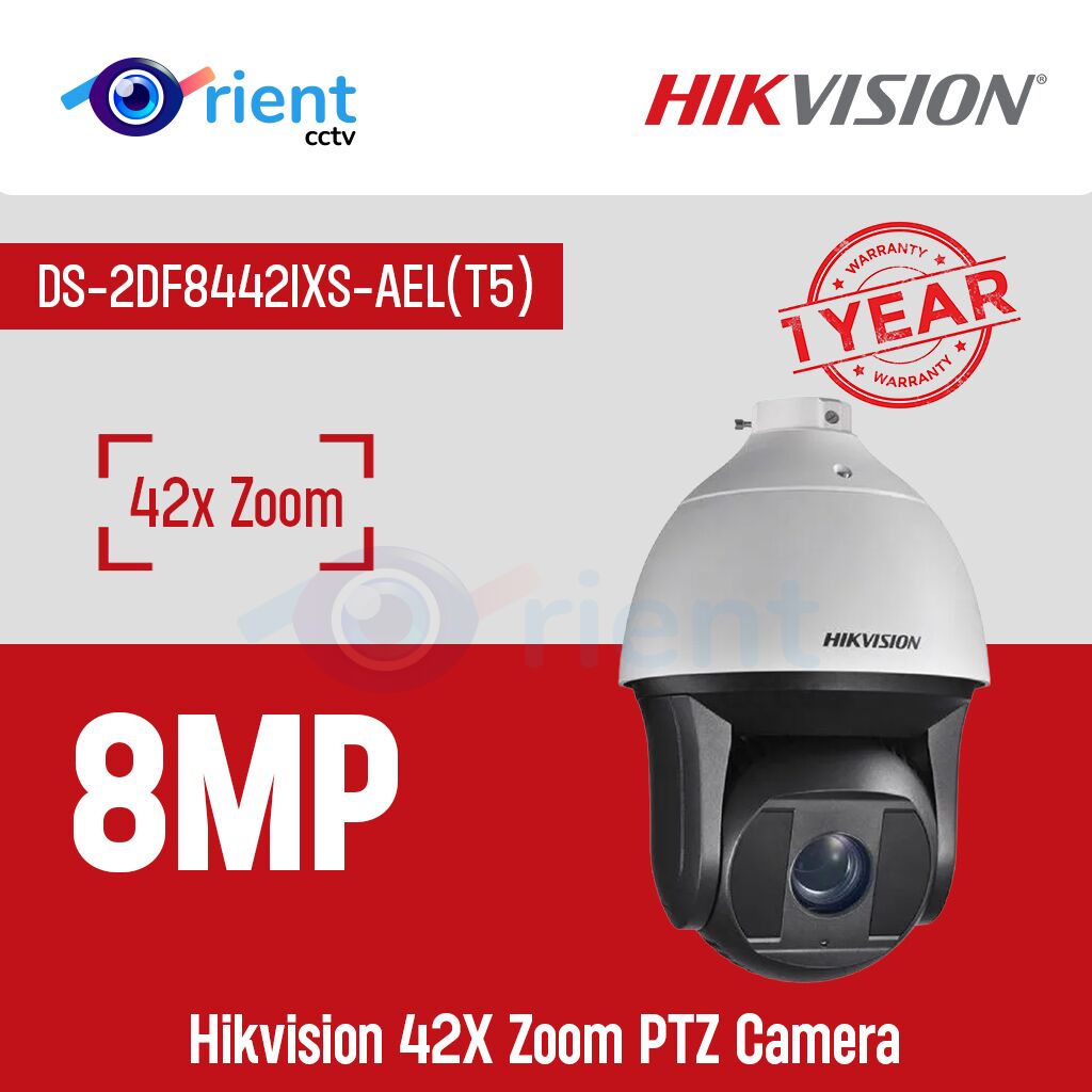 Hikvision DS-2DF8442IXS-AEL(T5) 8MP 42X Zoom PTZ Camera Hikvision DS-2DF8442IXS-AEL(T5) 8MP 42X Zoom PTZ Camera - Image 1