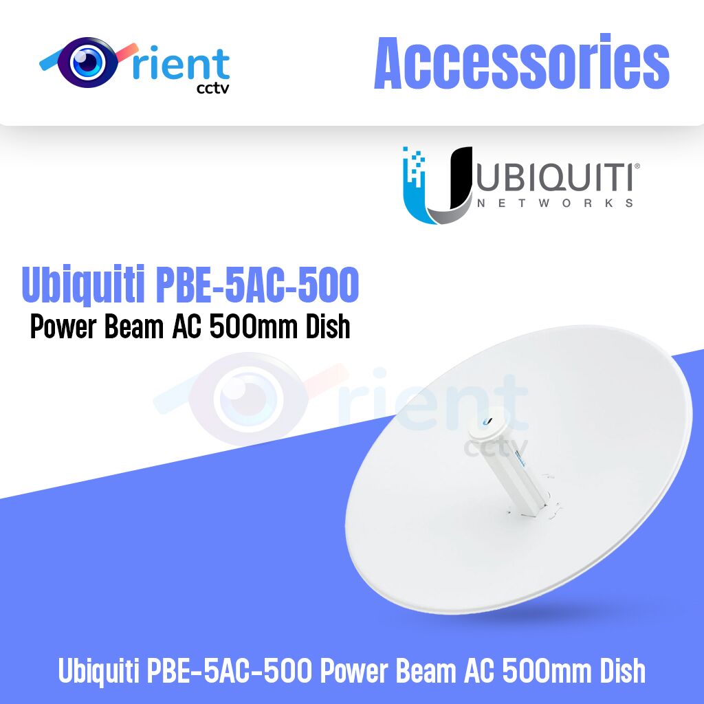 Ubiquiti PBE-5AC-500 Power Beam AC 500mm Dish Ubiquiti PBE-5AC-500 Power Beam AC 500mm Dish - Image 1