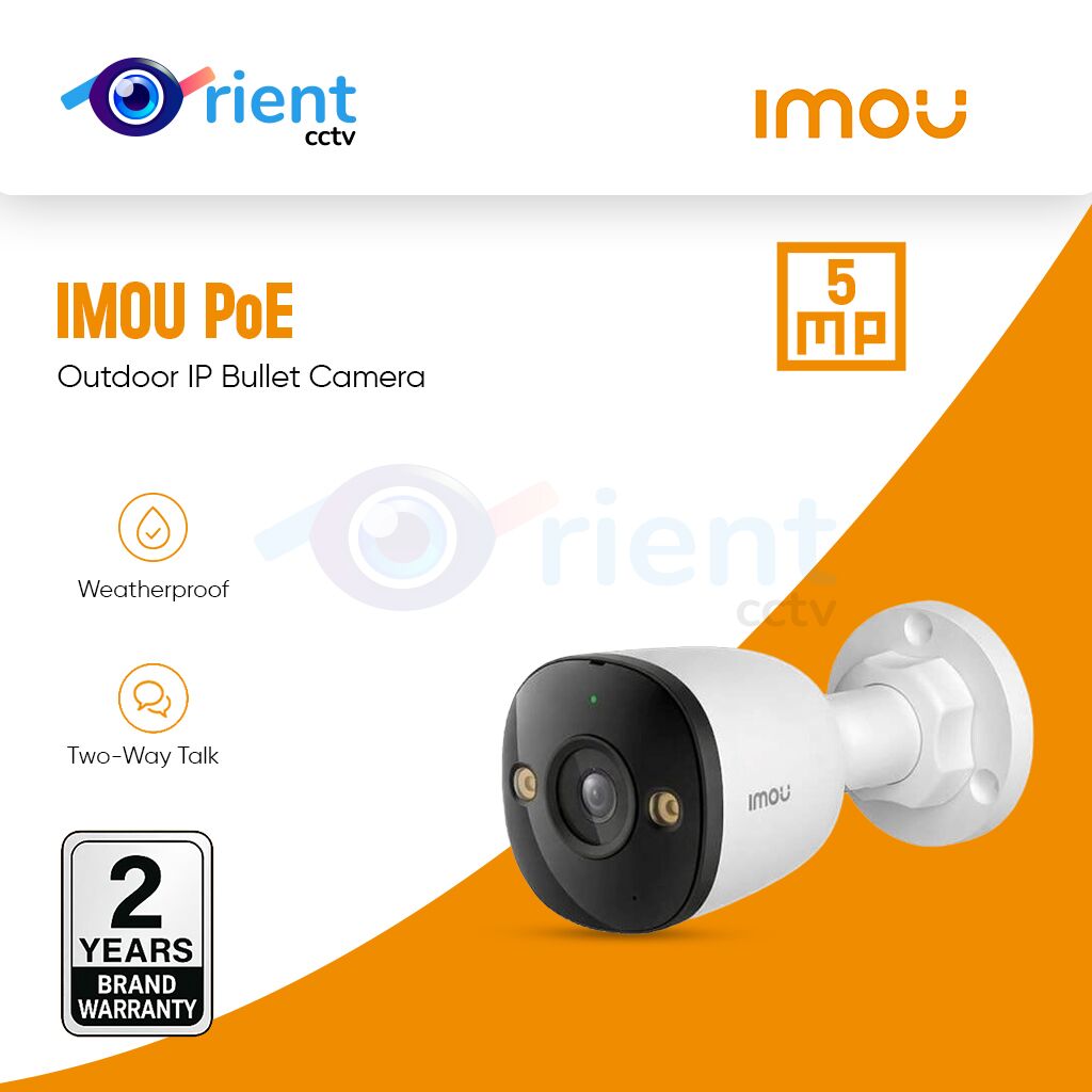 IMOU 5MP PoE Outdoor IP two Way Talk Bullet Camera IPC-PS3EP-5M0 Full Color Weatherproof IMOU 5MP PoE Outdoor IP two Way Talk Bullet Camera IPC-PS3EP-5M0 Full Color Weatherproof - Image 1