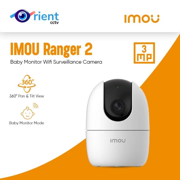 36 IMOU Ranger 2 2K 3MP IP 360° Camera Human Detection Two-way Talk Baby Monitor Wifi Surveillance Camera