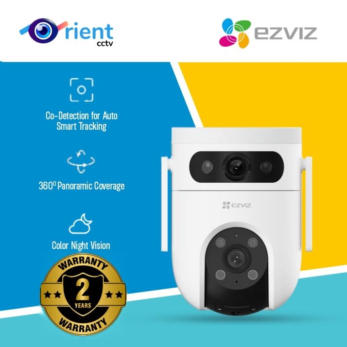 Best EZVIZ H9C 3K Dual Lens 5MP+5MP Pan & Tilt Auto Tracking Wi-Fi Outdoor Color Camera Best EZVIZ H9C 3K Dual Lens 5MP+5MP Pan & Tilt Auto Tracking Wi-Fi Outdoor Color Camera