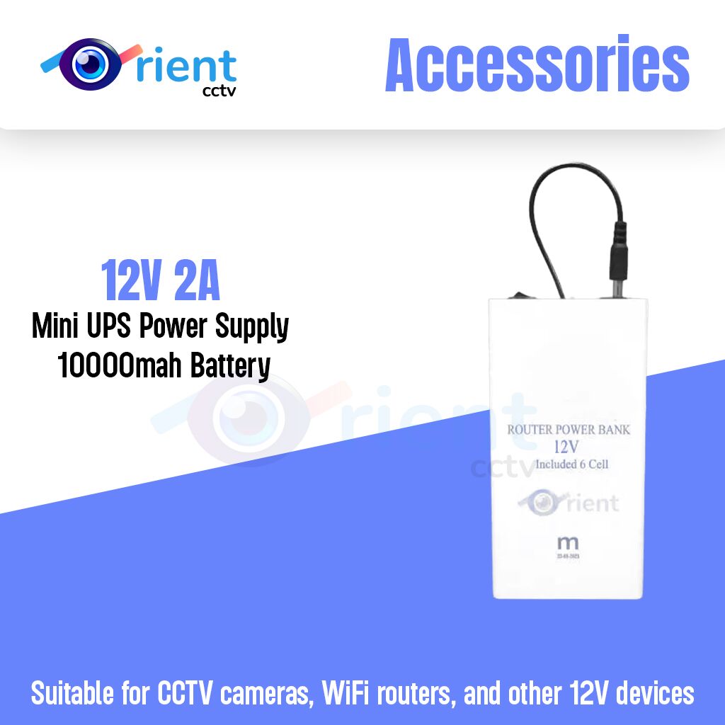 Mini UPS Power Supply 12V 2A 10000mah Battery Mini UPS Power Supply 12V 2A 10000mah Battery