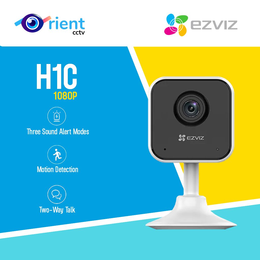 9 EZVIZ H1C Camera 1080P FHD 2MP Indoor Baby Monitor 2.8mm Lens Smart Home Wi-Fi Security Camera - Image 1