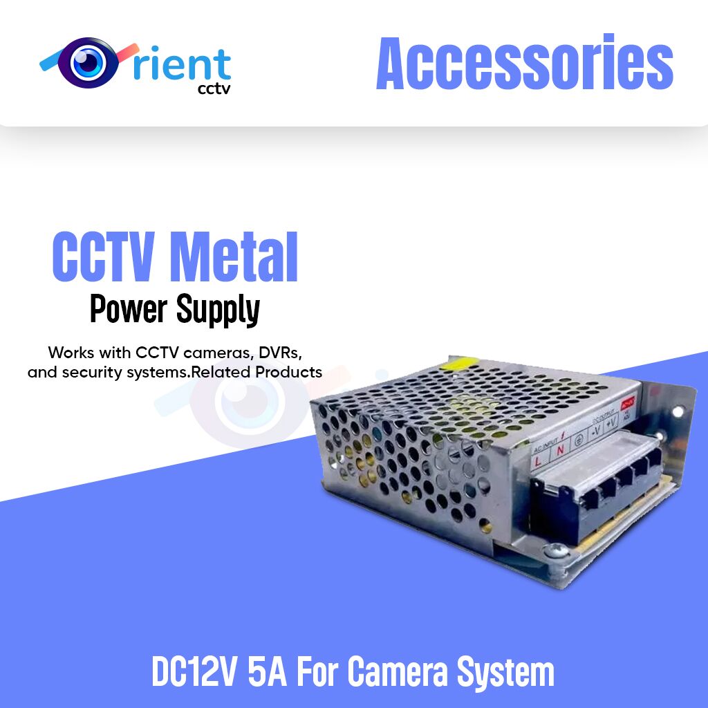CCTV Metal Power Supply,DC12V 5A For Camera System CCTV Metal Power Supply,DC12V 5A For Camera System
