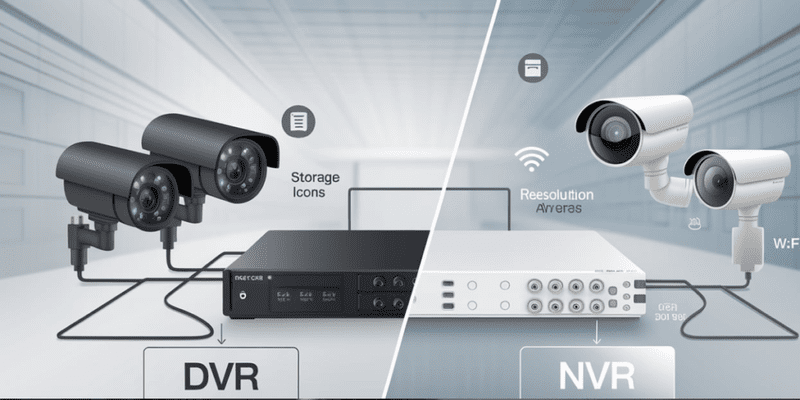 Understanding the Difference Between DVR and NVR Systems