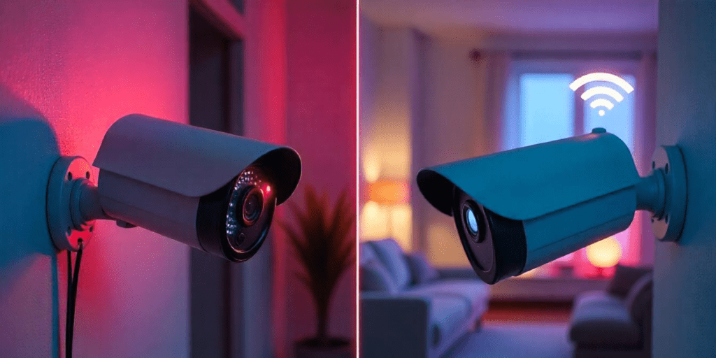 How to Choose Between Wired and Wireless CCTV Cameras