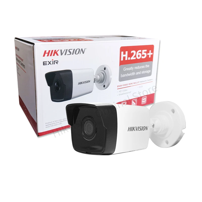 Hikvision-4MP-Mini-Bullet-Camera-DS-2CD1043G0-I-Outdoor-Motion-Detection-Security-CCTV-Night-Vision-30m-5.webp Hikvision 4MP Mini IP Bullet Camera DS-2CD1043G0-I Outdoor Motion Detection Security CCTV Night Vision 30m H.265+ PoE Camera - Image 6