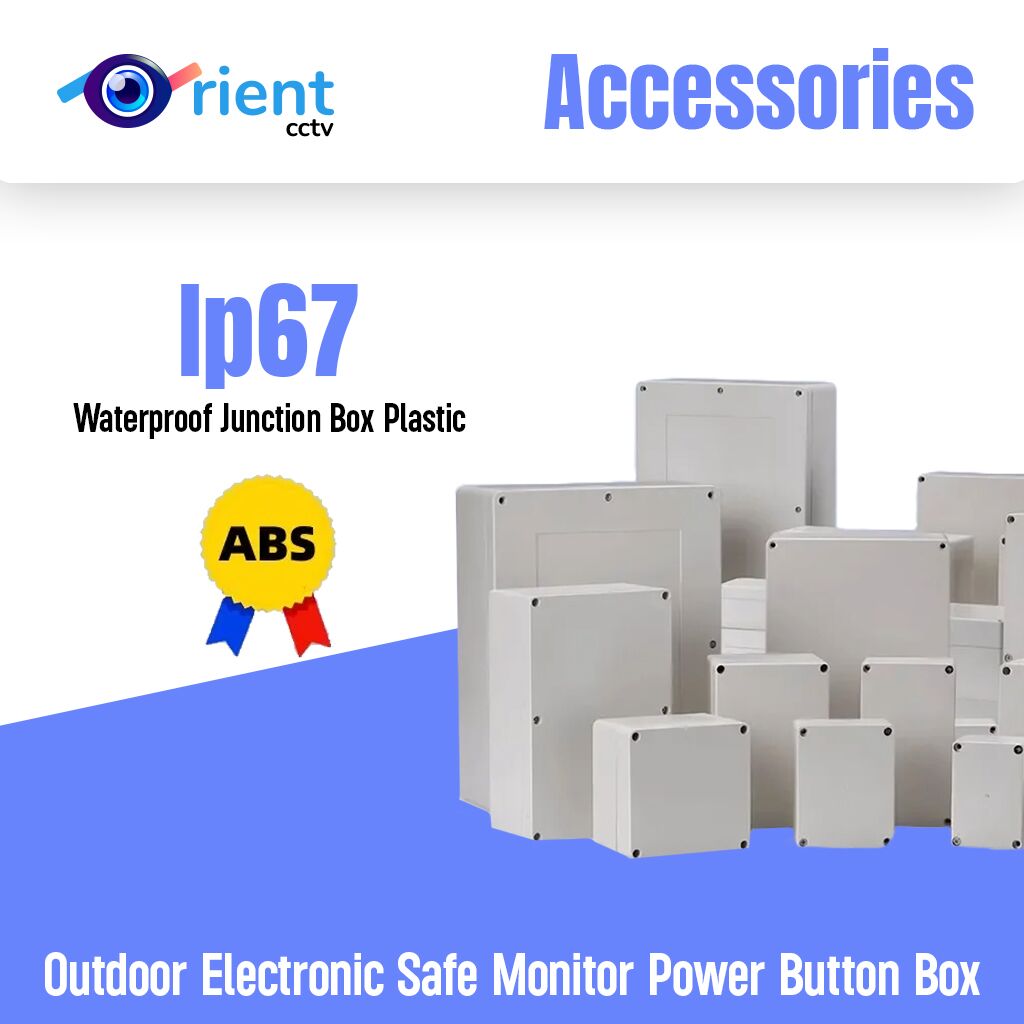 7 F-type ABS new material Ip67 waterproof junction box Plastic housing Ip67 Outdoor electronic safe monitor power button box - Image 1