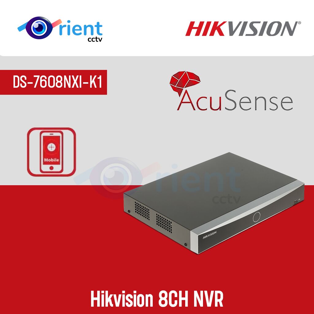 HIkvision DS-7608NXI-K1 8CH NVR HIkvision DS-7608NXI-K1 8CH NVR