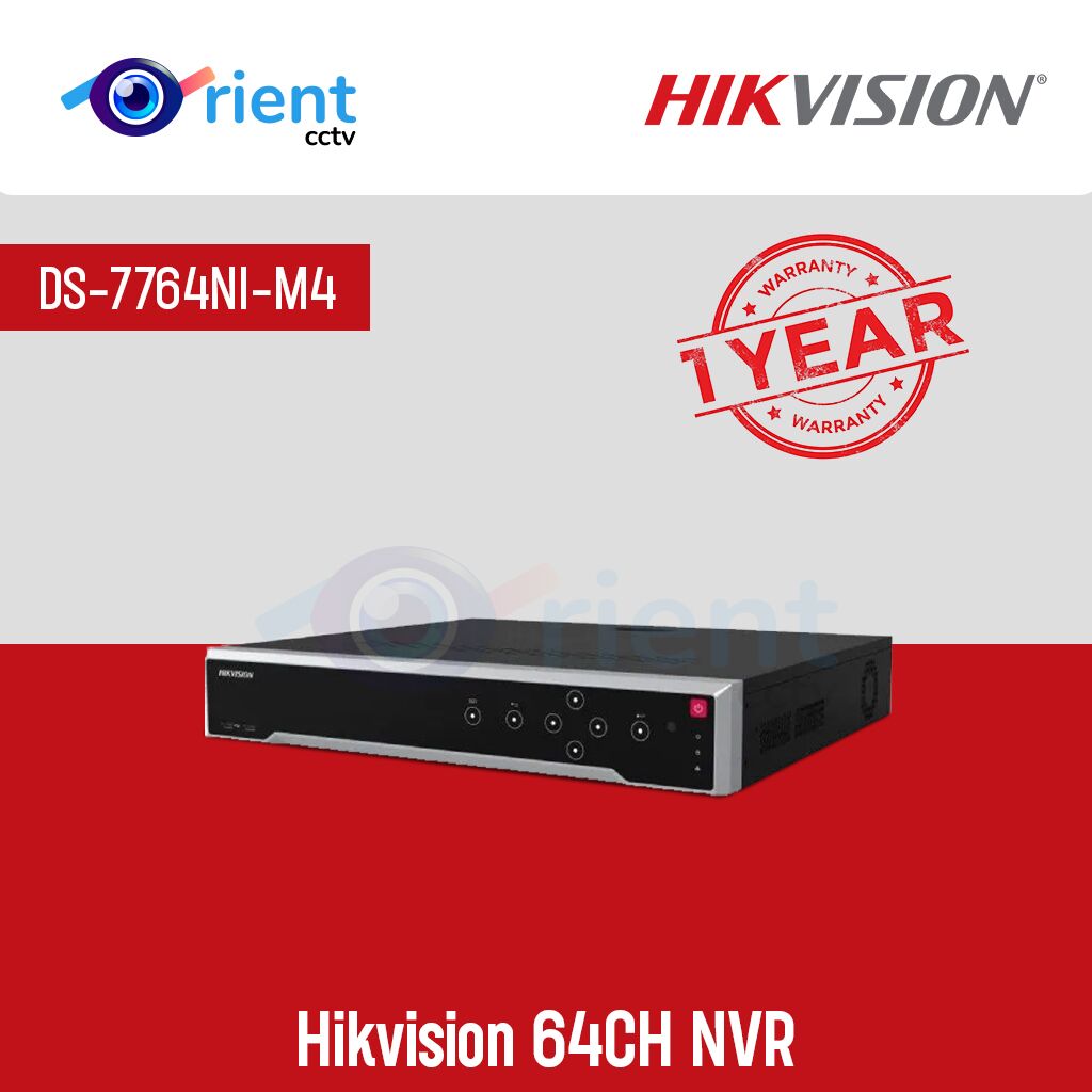 Hikvision DS-7764NI-M4 64CH NVR Hikvision DS-7764NI-M4 64CH NVR - Image 1