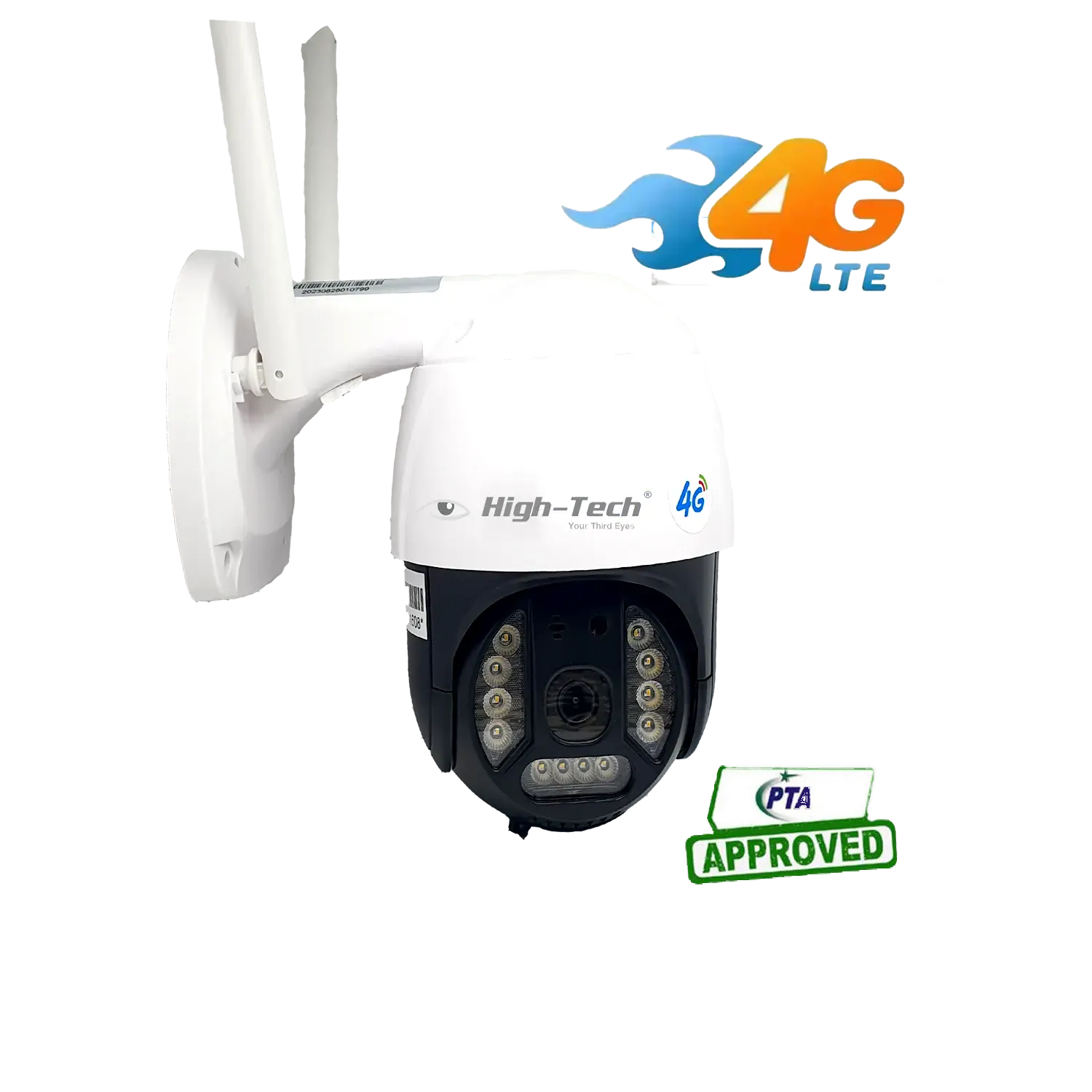 High TechV380 C15 4G SIM Supported IP 3MP FHD IP66 Outdoor Wireless PTZ Security Camera