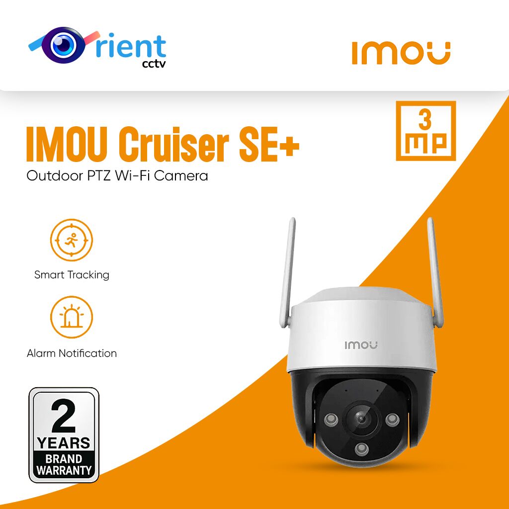 16 IMOU Cruiser SE+ 3MP Outdoor PTZ Wi-Fi Camera IP66 Weatherproof Camera Two Way Audio Colorful Night Vision AI Human Detection - Image 1