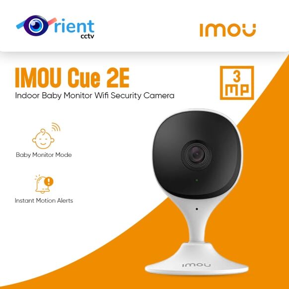 IMOU Cue 2E 3MP Wifi Security Camera Indoor Baby Monitor Human Detection Night Vision IP Camera Video Surveillance - Image 1
