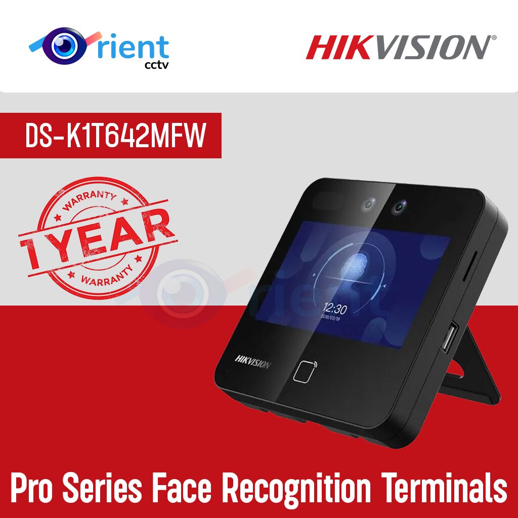 HIKVISION DS-K1T642MFW Pro Series Face Recognition Terminals - Image 1
