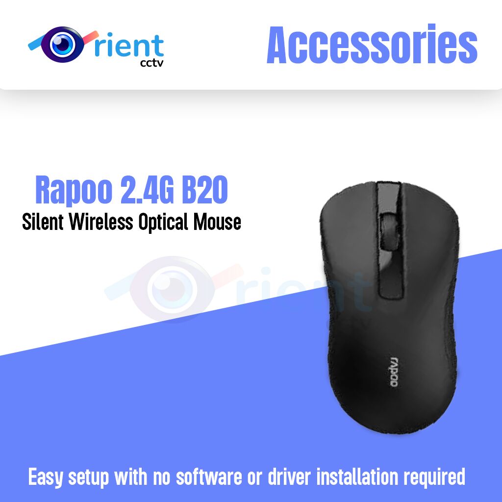 Rapoo 2.4G B20 Silent Wireless Optical Mouse Rapoo 2.4G B20 Silent Wireless Optical Mouse