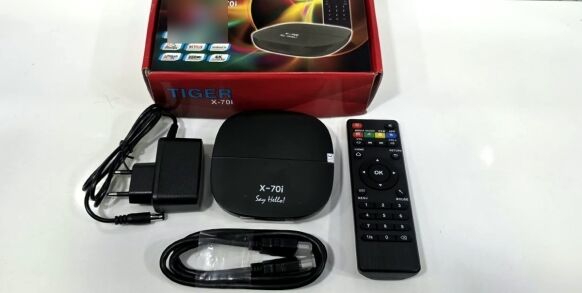 Foxsat X70i Android TV Box 4K | Honest Real 1GB RAM + 8GB Storage (Software Shows 4GB/64GB) | YouTube, Netflix, Google Play | Watch CCTV on TV