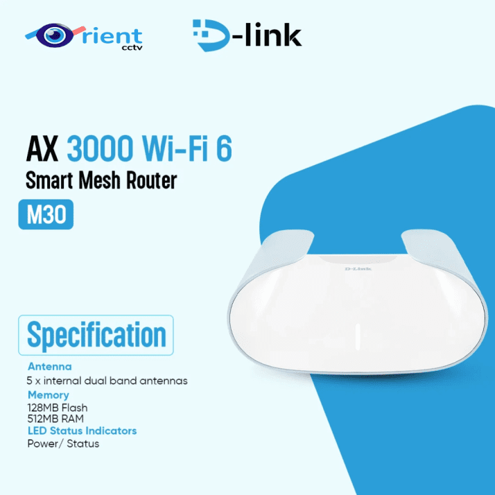 Untitled design (13) DLRT-M30 (Wireless AX 3000 Wi-Fi 6 Dual Band (11ax/ac/b/g/n/a/k/v) AI Router, MU-MIMO) - Image 1
