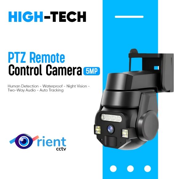 5MP Smart Life Wifi Home PTZ  Auto Tracking Outdoor Waterproof Wireless CCTV Surveillance  Care cam Pro IP Camera - Image 1