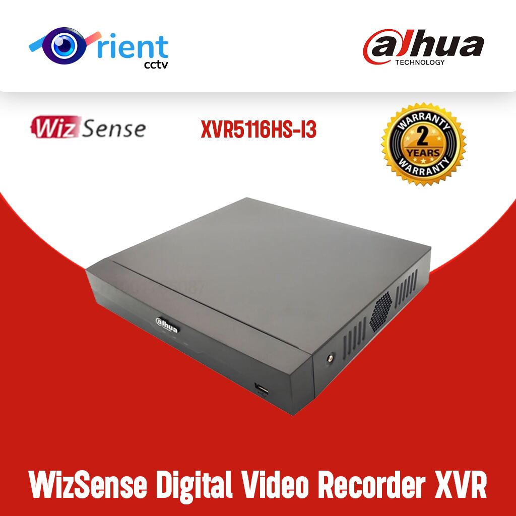 42 Dahua Video surveillance XVR5116HS-I3 16ch Penta-brid upto 5MP Compact 1U WizSense Digital Video Recorder XVR - Image 1