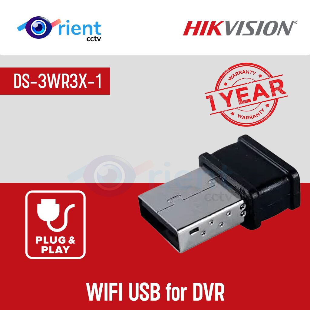 Hikvision DS-3WR3X-1 – WIFI USB for DVR Hikvision DS-3WR3X-1 - WIFI USB for DVR - Image 1