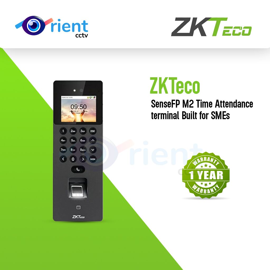 ZKTeco SenseFP M2 Time Attendance terminal Built for SMEs ZKTeco SenseFP M2 Time Attendance terminal Built for SMEs