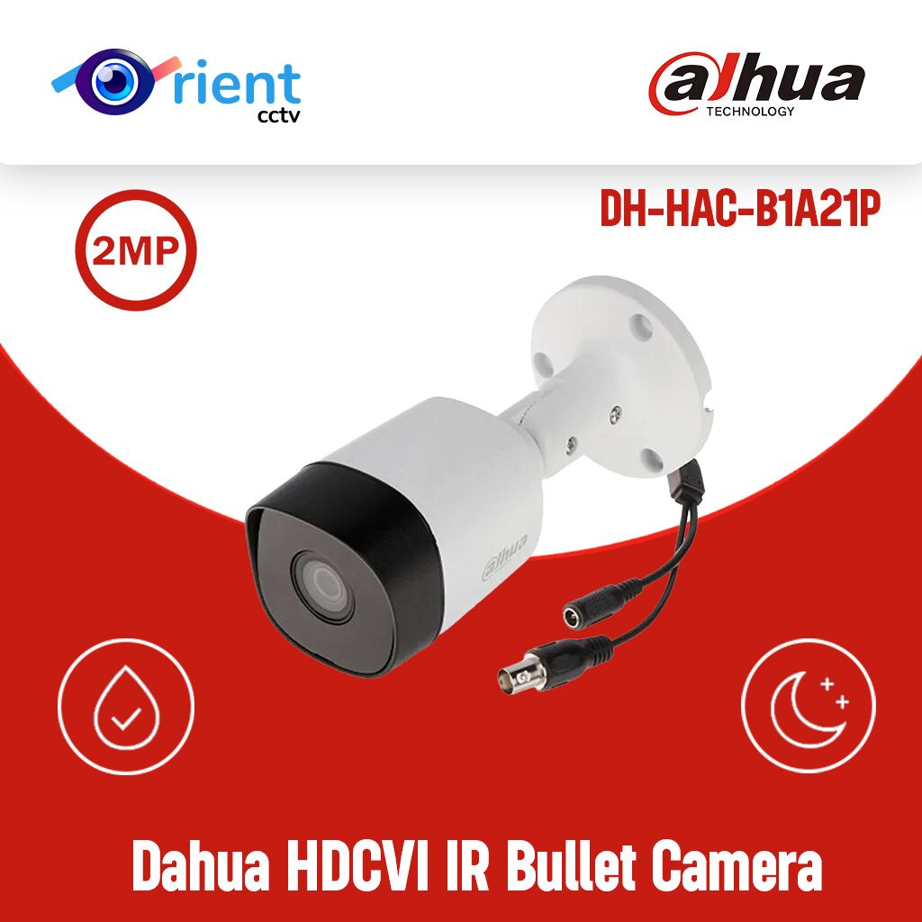 58 DH-HAC-B1A21P 2MP HDCVI IR Bullet Camera - Image 1