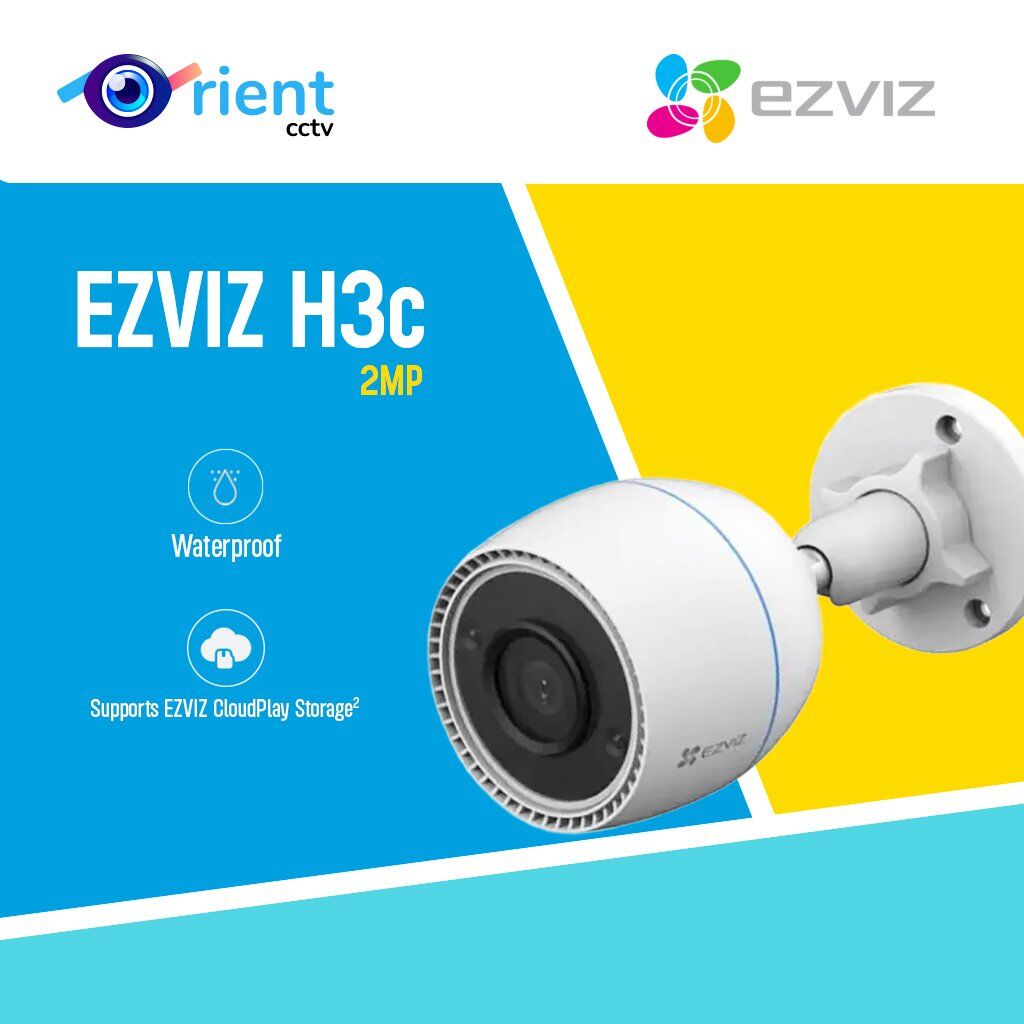 23 EZVIZ Outdoor Camera 2MP H3c IP67 Wi-Fi Human Detection IR View Waterproof - Image 1