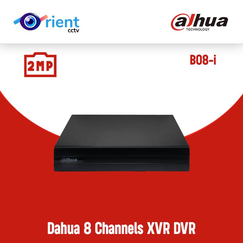 55 Dahua 8 Channels XVR DVR 2MP B08-i Penta-brid 1080N 1U 1HDD Digital Video Record - Image 1