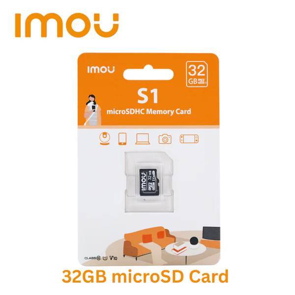 15 IMOU 32GB Exclusive Micro SD XC Card for Surveillance - Image 1